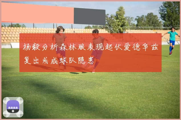 杨毅分析森林狼表现起伏爱德华兹复出或成球队隐患
