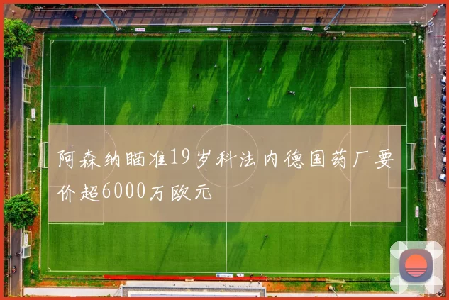 阿森纳瞄准19岁科法内德国药厂要价超6000万欧元